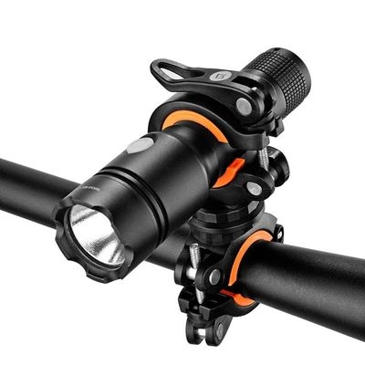 New bike flashlight bracket two-in-one fixed locomotive external car mountain self-propelled lamp electric carrier 