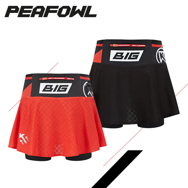 BigK大K官方旗舰店女子双层压缩速干运动裙子马拉松越野跑步短裙,淘宝优惠券,粉丝福利购,淘宝优惠卷