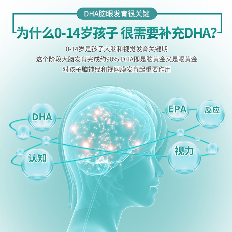 脑黄金dha学生记忆力补脑软胶囊 LifeExtensionWestline海外鱼油/深海鱼油