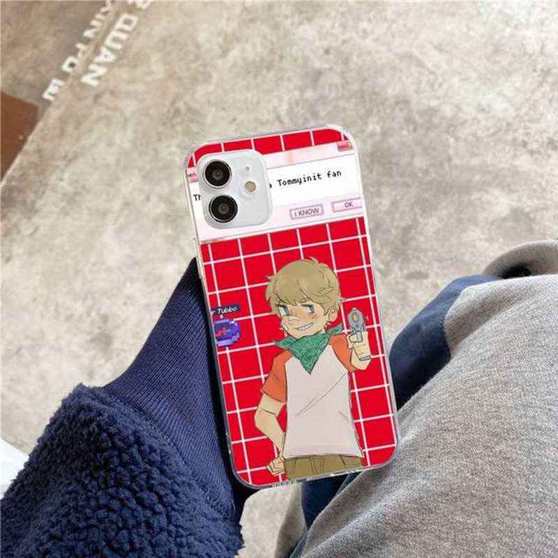 Tommy and Tubbo Phone Case For iphone 5s 6 7 8 11 12 plus xs - 图3