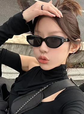 猫眼折叠墨镜女偏光可配有度数