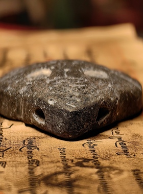 【明·尸陀林主骷髅擦擦】藏传地等级高的护身法器流行饰品