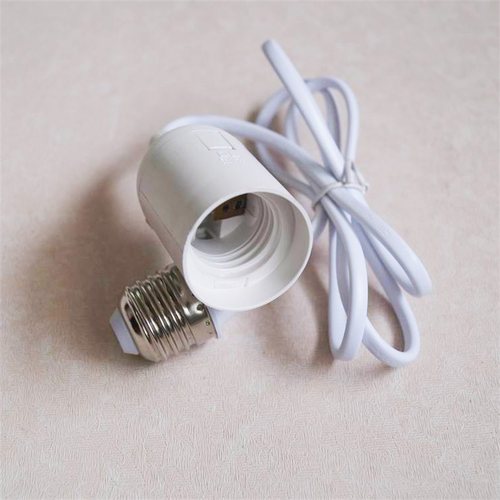 led灯泡灯座延长线仓库吊灯加配灯罩转换器E27螺口灯头加长线铜线 - 图0