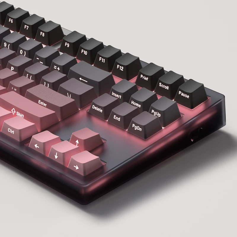 Клавиатура с боковой гравировкой Fu Ling MK870pro BlackBerry, механическая, настраиваемая, беспроводная Bluetooth, для игр, офисная, бесшумная, ось 87 клавиш