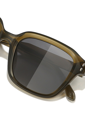 GM超轻偏光墨镜男士女方形框