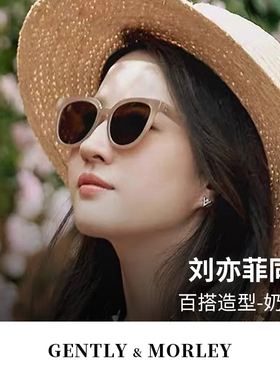 复古偏光墨镜茶色女士高级感