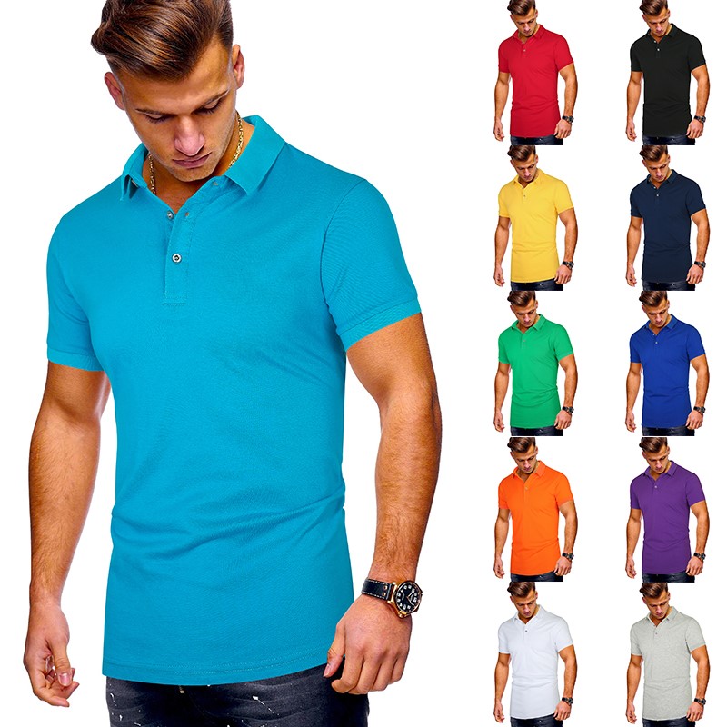 tshirt for men summer polo shirt t shirts for men mens 2023 - 图0