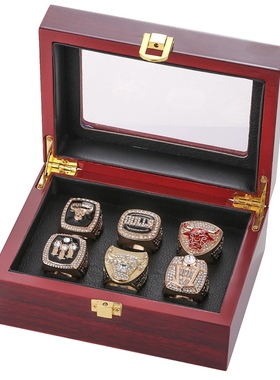 篮球总冠军戒指全套湖人科比詹姆斯勇士库里篮球迷生日礼物收藏