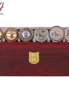 欧美篮球金州勇士队2022年库里可旋转总冠军戒指球迷纪念定制礼品