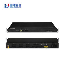 Hengjie more than 1000 trillion Business optical transceiver HJ-GAN311 optical fiber transmission 2-way 1000M physical isolation 4-way E1 24