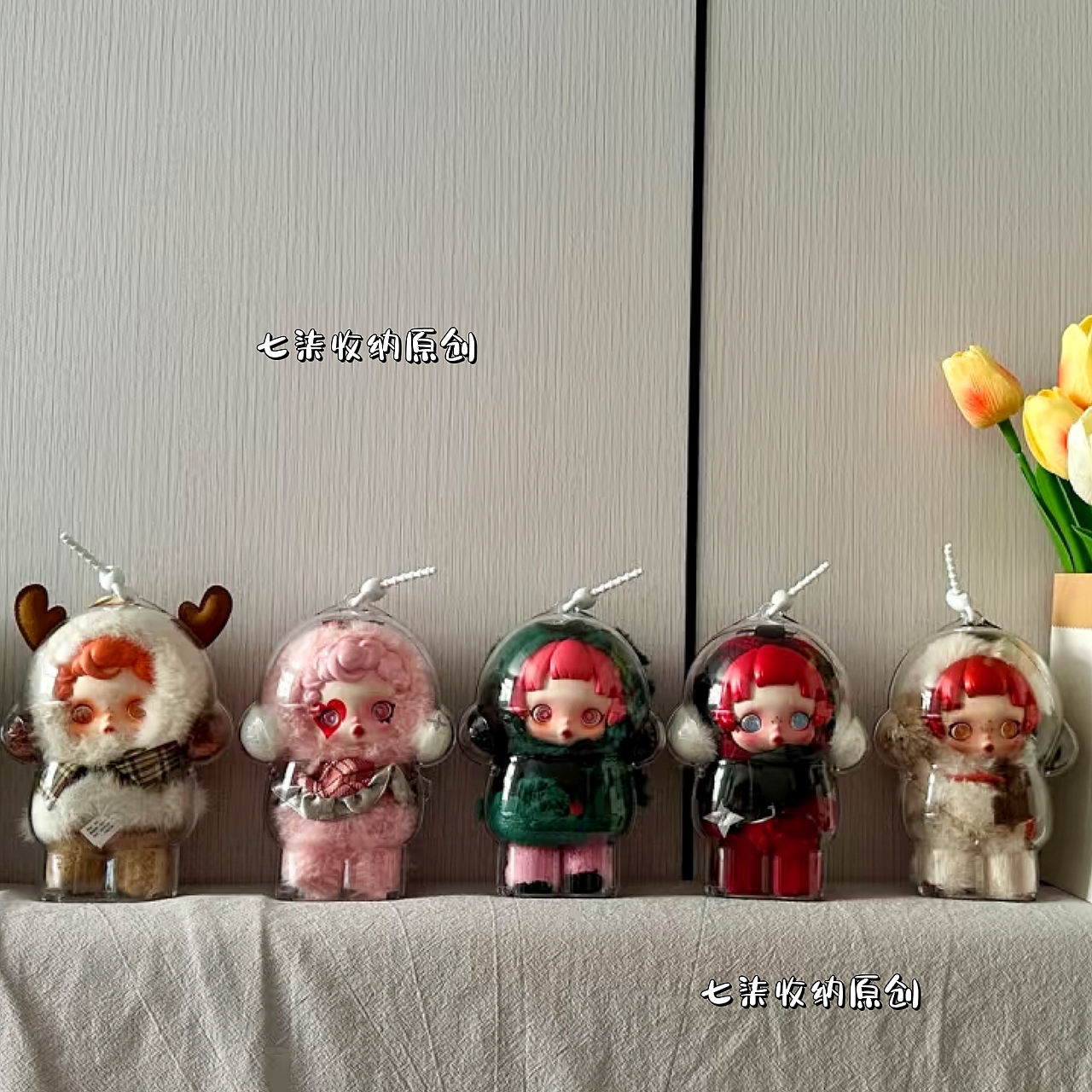 泡泡玛特sp23三代保护壳不眠剧场遗忘小熊保护壳罩透明壳搪胶毛绒 - 图2