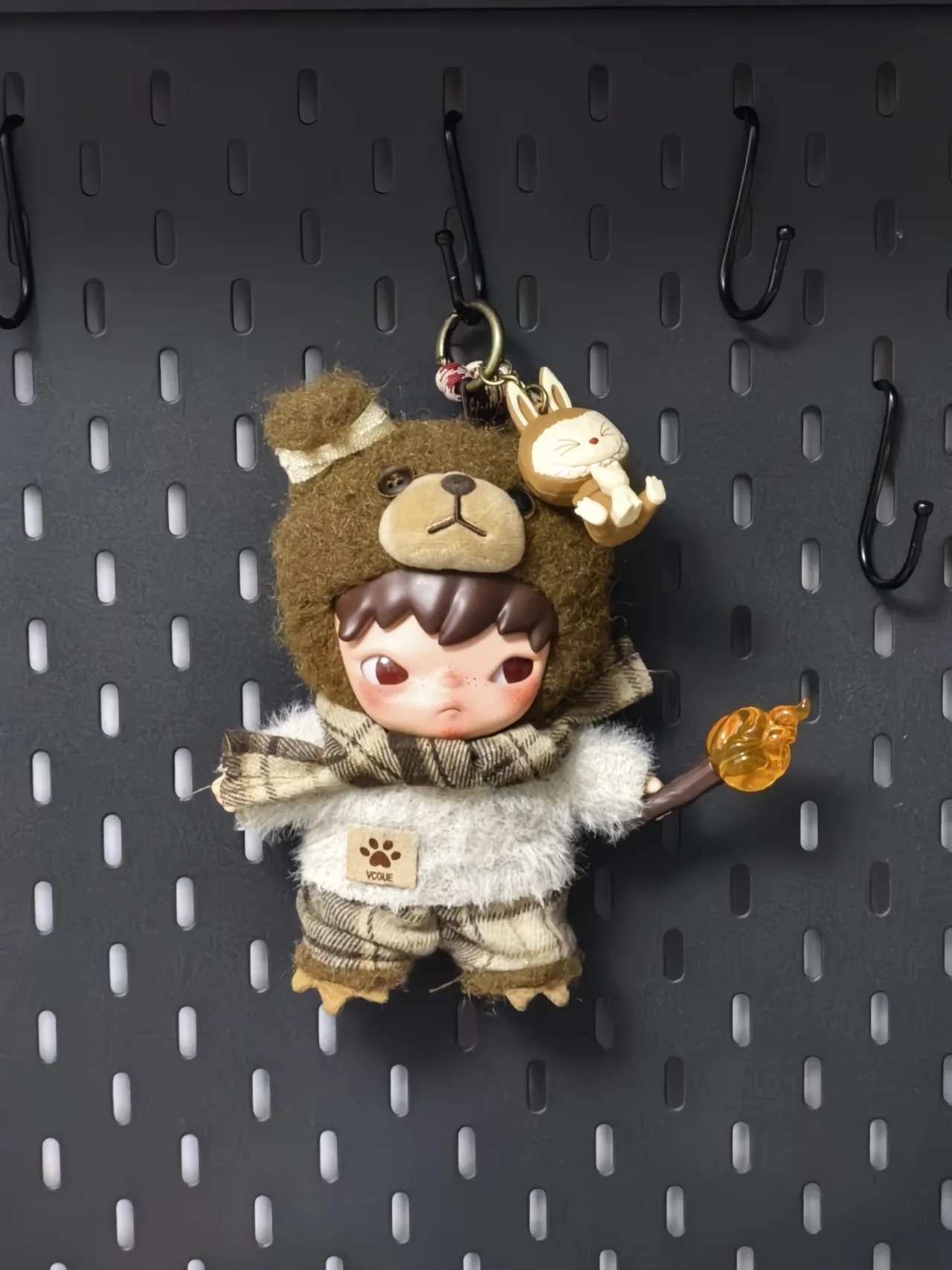 泡泡玛特小野为喜乐而战搪胶娃衣20cm大号衣服棉花娃娃美拉德换装 - 图1