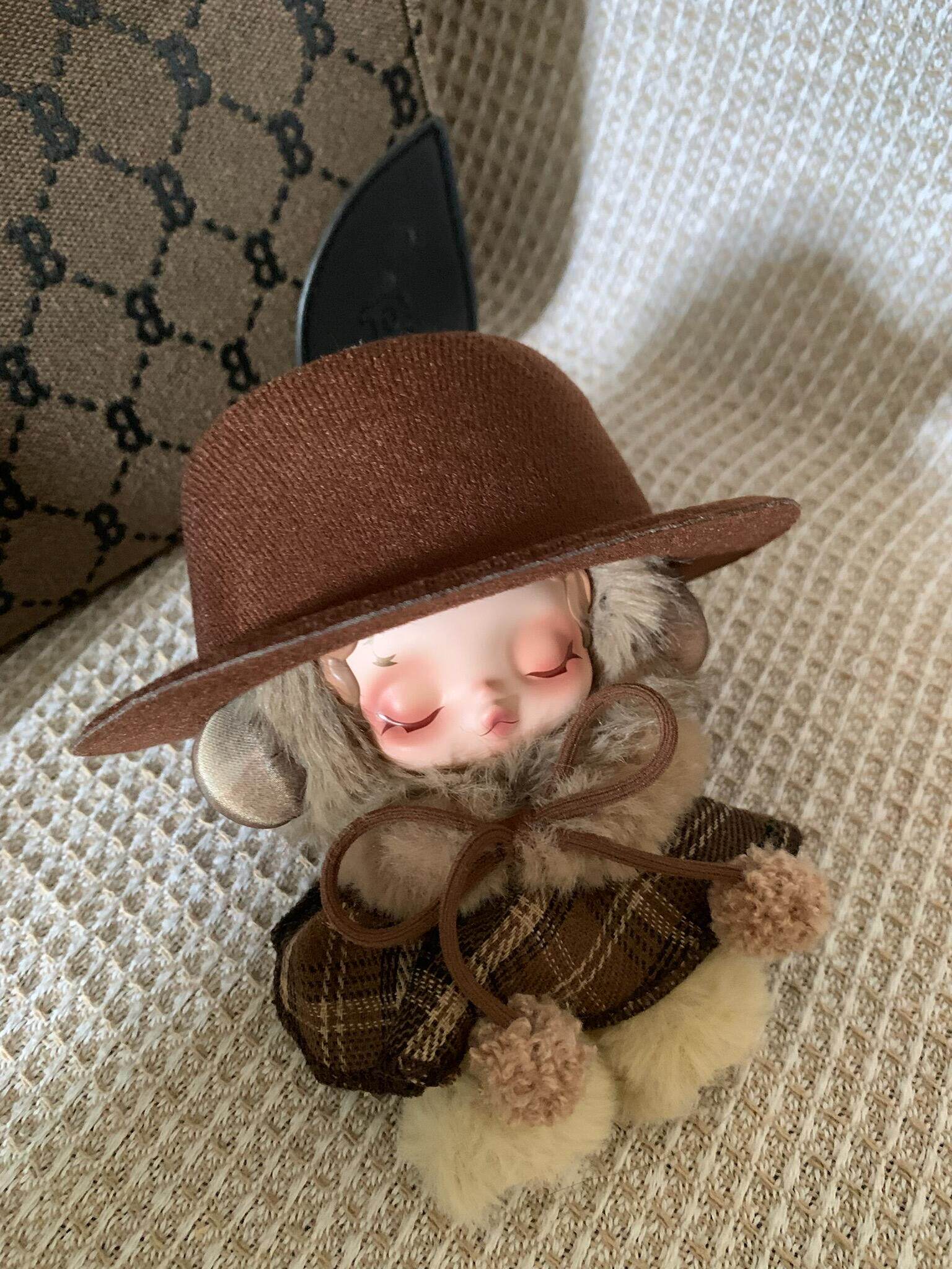 sp2代光织园沐木棕色着痕娃衣胧雾13代不眠剧场困困睡魔搪胶换装 - 图0