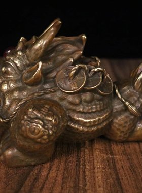 铜祝福中式客厅公室桌面摆件