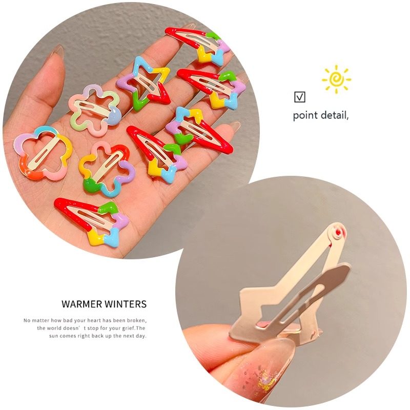 彩色花朵bb夹儿童发夹刘海侧边夹碎发卡子头饰女童公主可爱百搭,淘宝优惠券,粉丝福利购,淘宝优惠卷