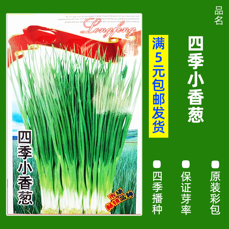 1元1包蔬菜种子四季播种阳台农家盆栽香菜菠菜生菜韭菜小葱孑大全 - 图1