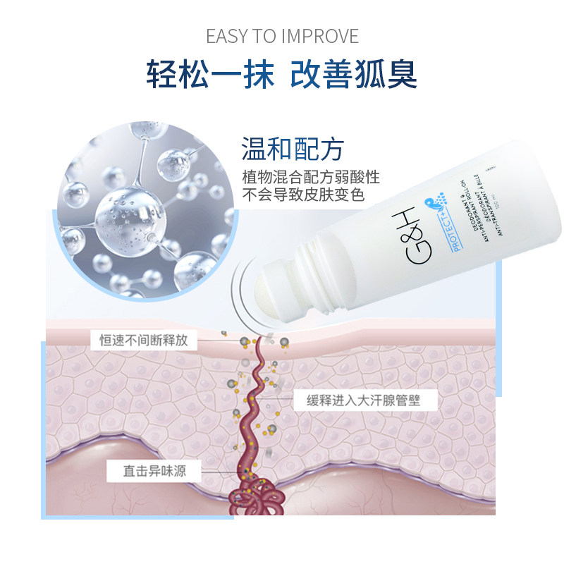 美国安利滚珠雅蜜止汗石腋下止汗露 哥范海外止汗露