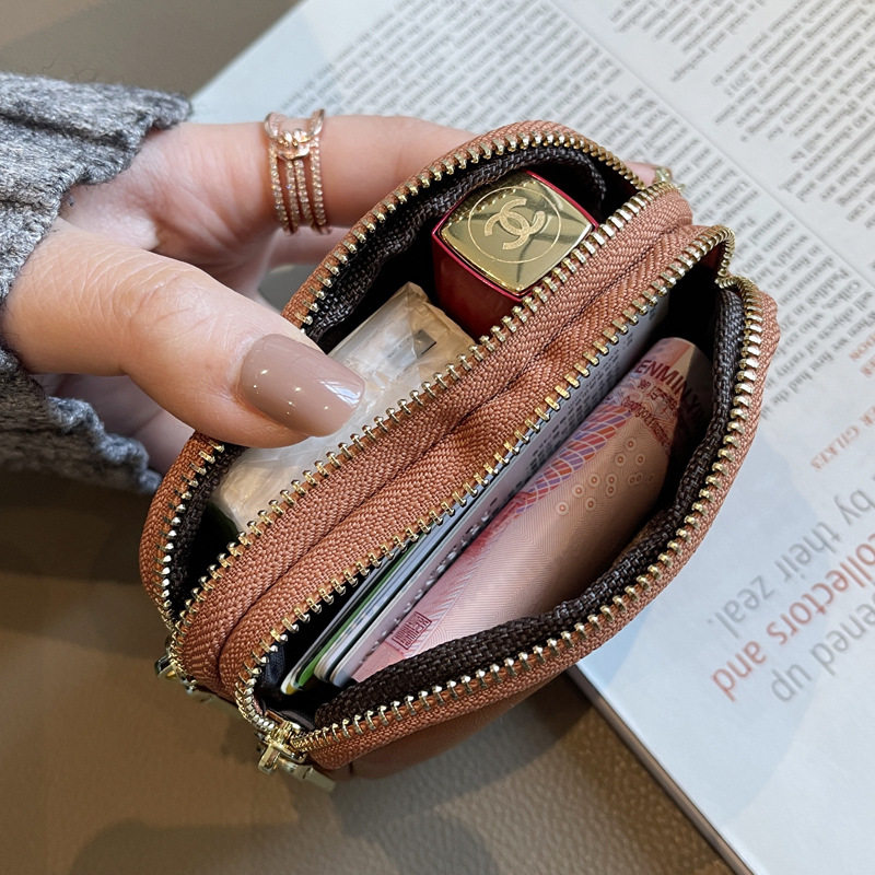 帆布小女新款2022爆款迷你零钱包 触界钱包