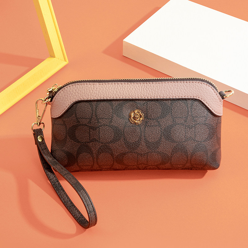 长款夏零钱包气质可放手机斜挎包 触界钱包