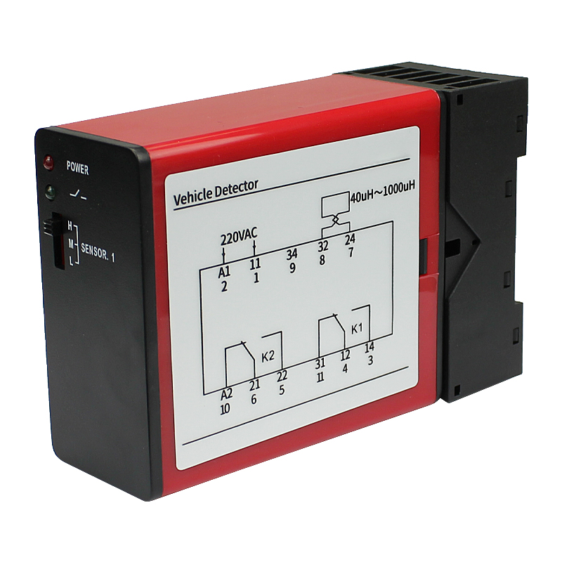 地感检测器 单路道闸车辆检测器 防砸车辆感应器地感控制器车检器 - 图3