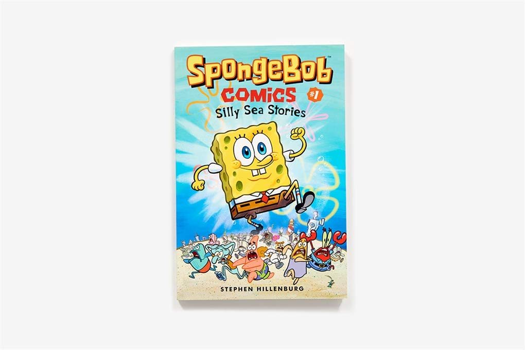 【预售】英文原版 海绵宝宝漫画：弟1册：愚蠢的海洋故事Spongebob Comics: Book 1: Silly Sea Stories儿童绘本漫画进口童书 - 图1