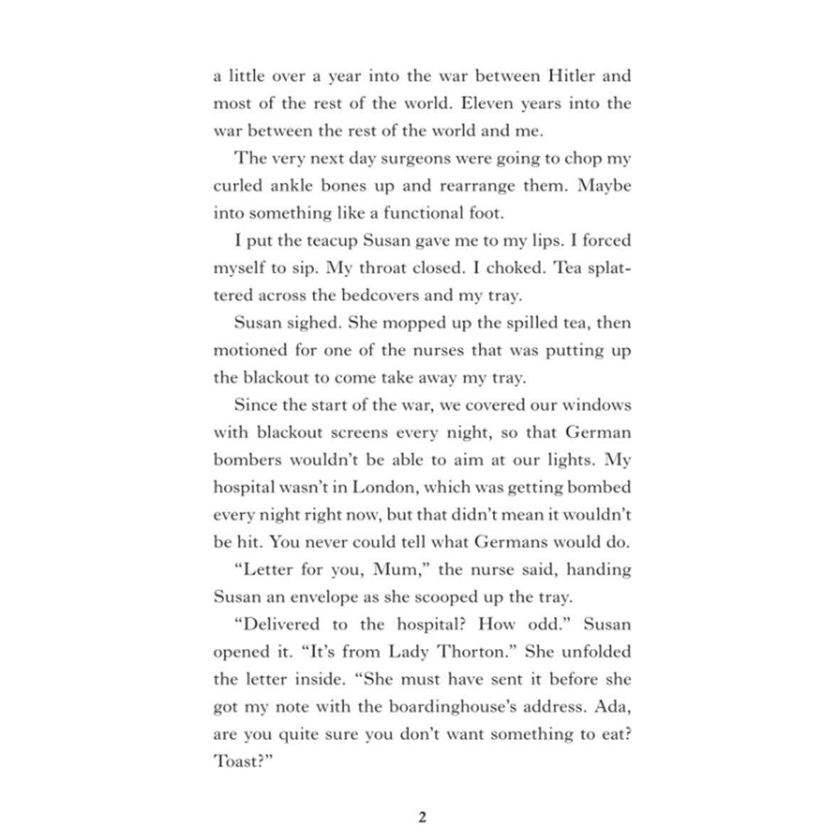 【现货】The War I Finally Won一战终于胜利了英文原版儿童故事阅读章节书 The War That Saved My Life续集【善优童书】-图3