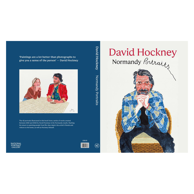 【预售】英文原版 大卫·霍克尼：诺曼底肖像 David Hockney: Normandy Portraits 英文艺术画册画集 正版进口图书 - 图0