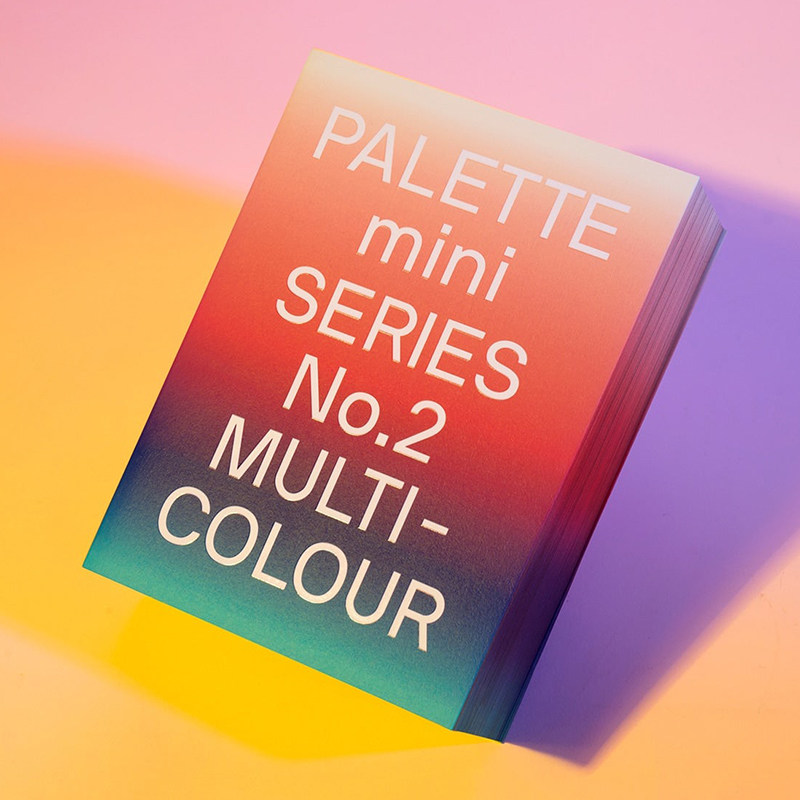 【预售】【迷你调色板系列PALETTE mini】02:五彩缤纷Multicolour 专色对比高亮色调印刷平面设计案例作品集victionary图书 - 图0