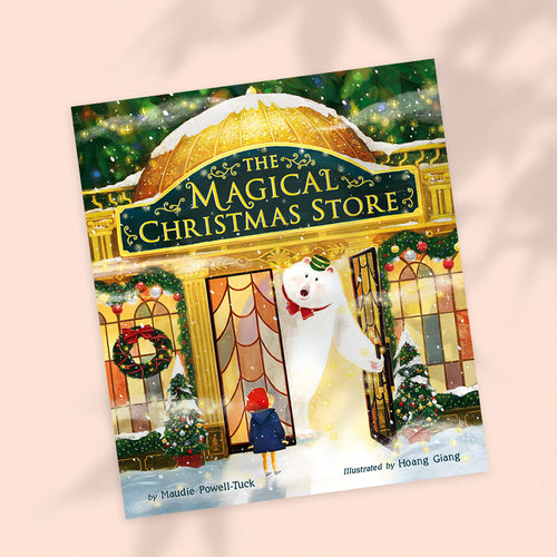 【现货】神奇的圣诞节商店The Magical Christmas Store 3-6岁儿童趣味故事温馨绘本莫迪·鲍威尔-塔克Hoang Giang 善优童书 - 图0
