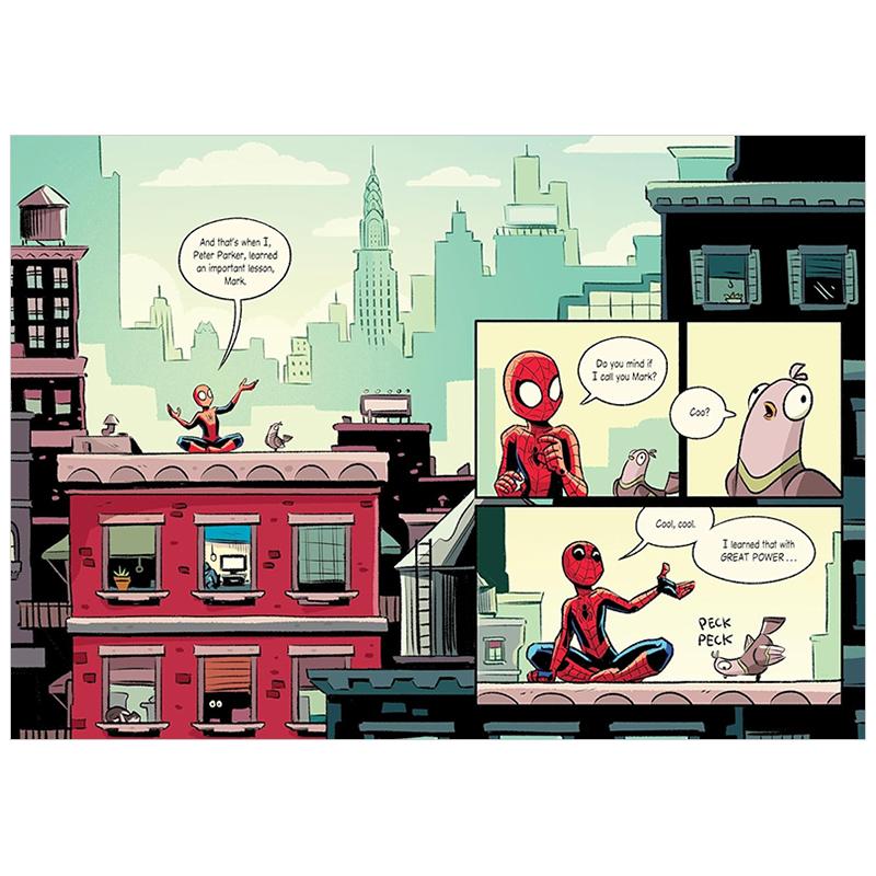 【预售】蜘蛛侠:动物总动员【Mighty Marvel Team-Up】Spider-Man: Animals Assemble! 英文儿童漫画故事 英语拓展阅读进口书 - 图1