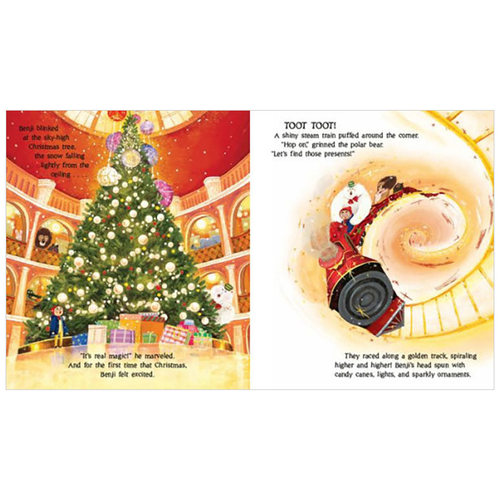 【现货】神奇的圣诞节商店The Magical Christmas Store 3-6岁儿童趣味故事温馨绘本莫迪·鲍威尔-塔克Hoang Giang 善优童书 - 图3