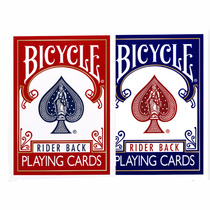 1 PCS Blue Red Original Poker Regular Playing Cards Rider