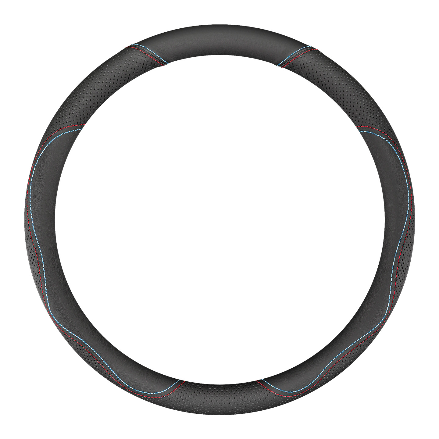 北汽昌河A6 EC100 EV2 EV5 M50S汽车方向盘套免手缝皮车把套超薄 - 图3