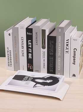 简约装饰家用软装可打开假书摆件