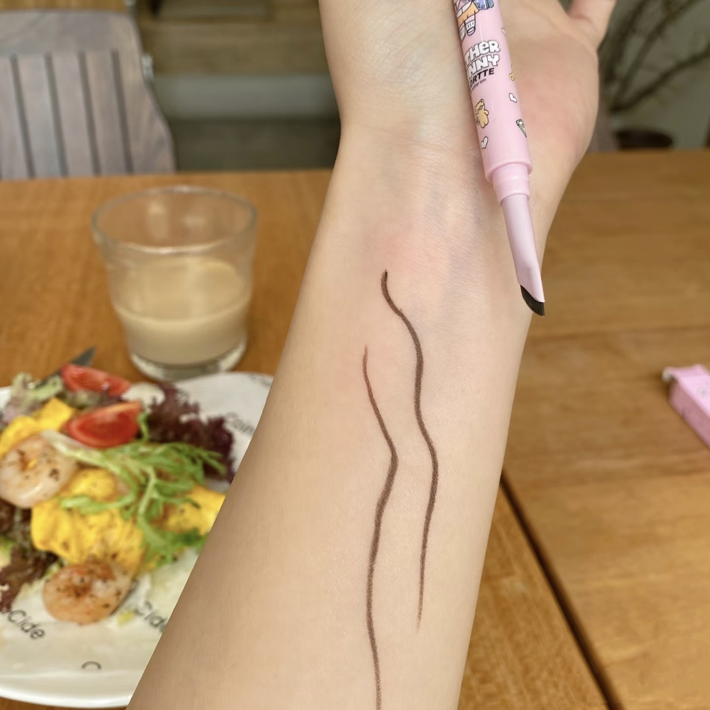 FLORTTE/花洛莉亚BUNNY联名双头眼线胶笔刷持久化妆眼线胶笔升级,淘宝优惠券,粉丝福利购,淘宝优惠卷