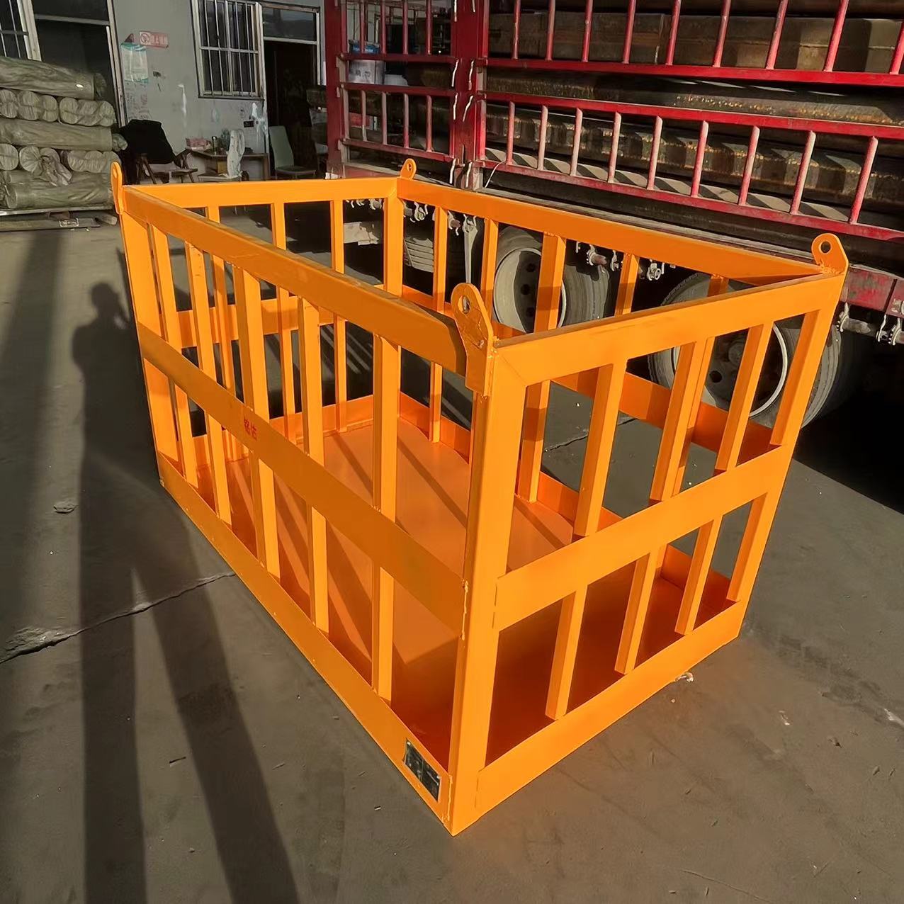 吊笼吊框吊筐吊车吊篮吊框起重机专用吊车筐高空作业篮站人工作筐