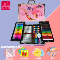 Mark pen School of Fine Arts study Gift Box Elementary School Students Birthday Gift Drawing Tools Children Painting Suit Paintbrush