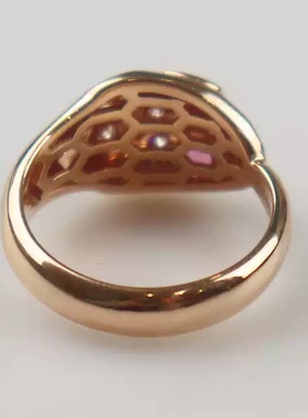 BVLGARI(宝格丽)鎏光蛇影戒指