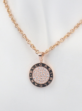 中古「95新」BVLGARI宝格丽BVLGARI BVLGARI项链750玫瑰金41-49cm