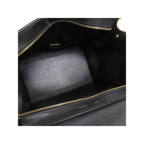 中古Celine赛琳女包A级95新Shoulder bag肩包牛皮斜挎包黑色正品 - 图3