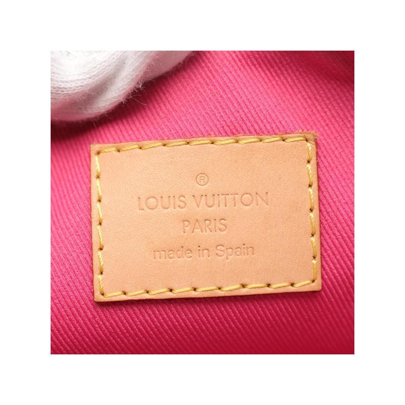 中古LV路易威登女包A级95新Loretta涂层/防水帆布复古斜挎包棕色