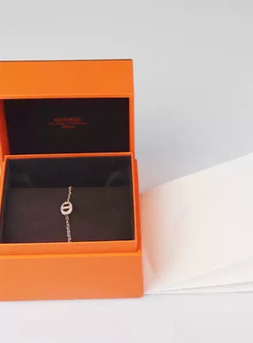 HERMES(爱马仕)钻石手链玫瑰金