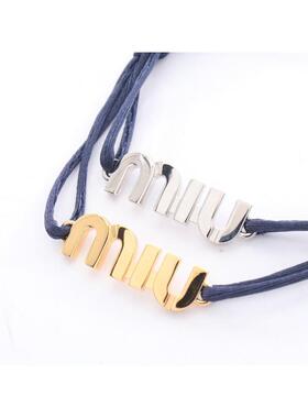 中古MiuMiu缪缪手链レディース