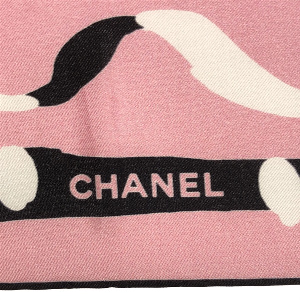 中古CHANEL香奈儿S级99新novelty scarf围巾_丝巾_披肩BRANDOFF - 图2