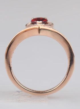 「95新」CHAUMET尚美Joséphine Aigrette750玫瑰金53号BRANDOFF