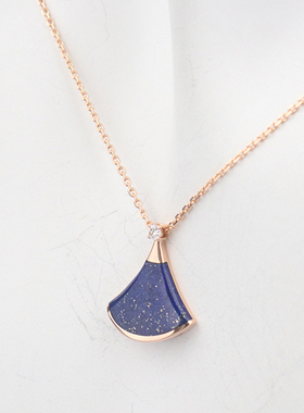 中古「95新」BVLGARI宝格丽DIVAS' DREAM项链750玫瑰金41-44.5cm