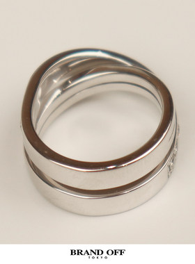 「9.5新」Cartier(卡地亚)ETINCELLE DE CARTIER钻石戒指750白金