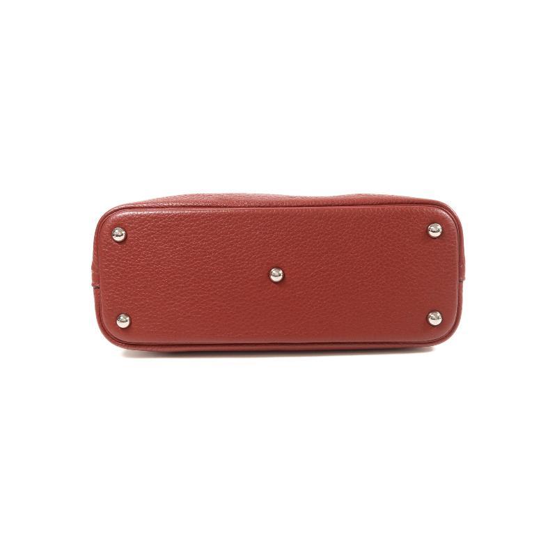 中古Hermes爱马仕女包B级9新shoulder bag斜挎包牛皮斜挎包红色HK - 图2