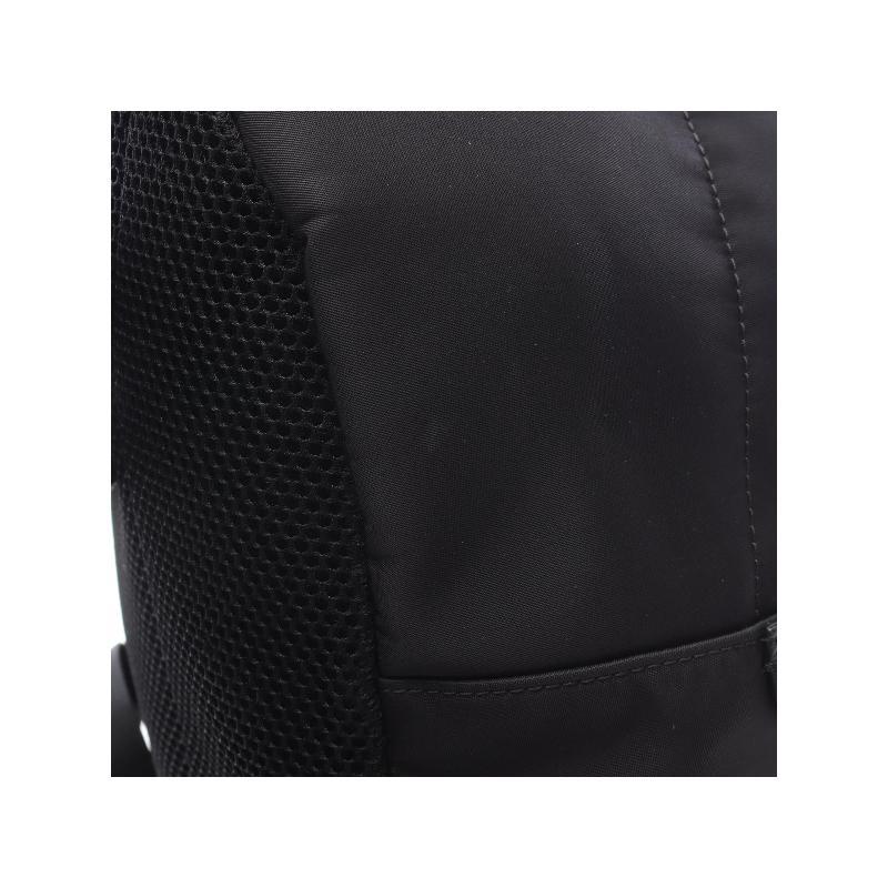 中古Fendi芬迪女包A级95新Backpack背包尼龙双肩包黑色BRANDOFF - 图3