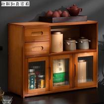 Tea Racks Tea Water Cabinet Teatai Tea Table Small Tea Table Countertops Home Solid Wood Kung Fu Side A Few Tea Set Side Cabinets Tea Tray